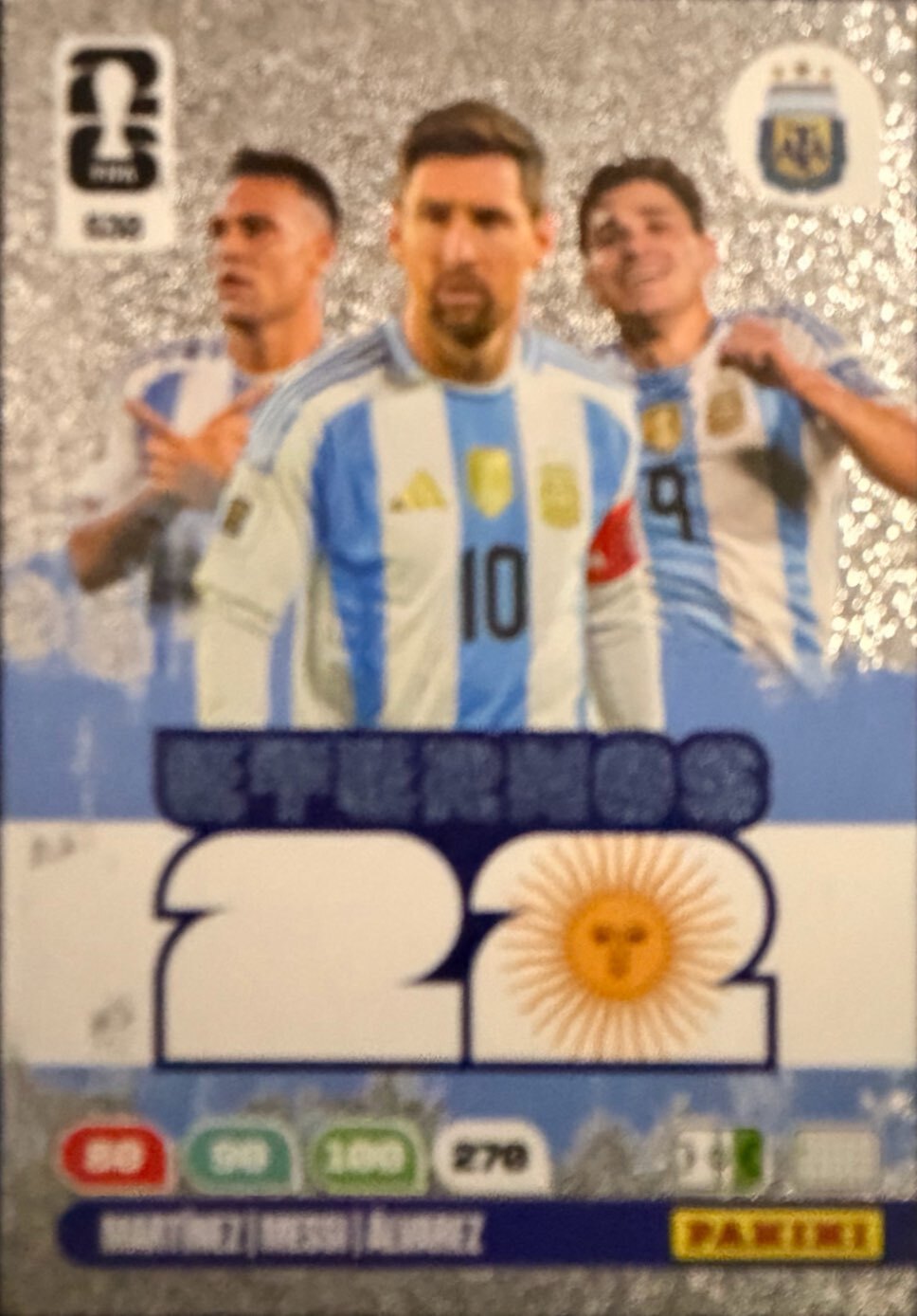 Adrenalyn Xl FIFA World Cup 2026 - Scegli Golden Baller Emblem Eternos
