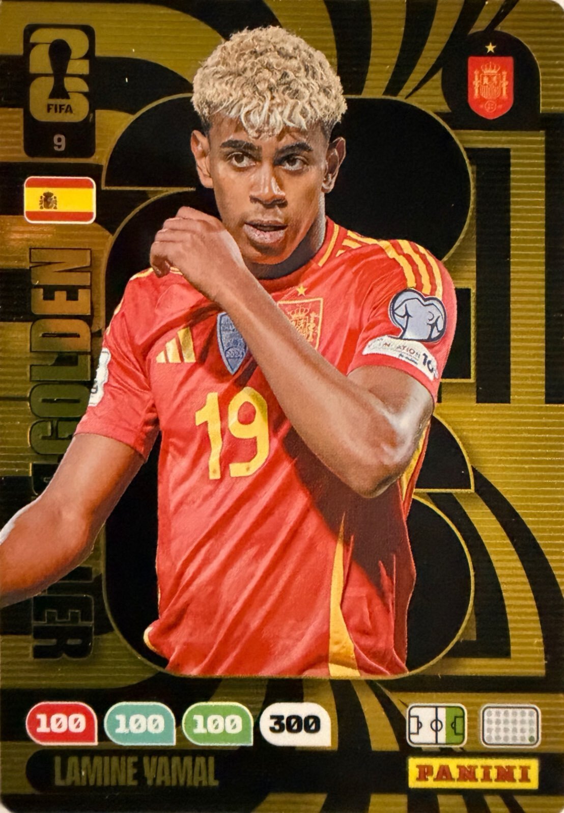 Adrenalyn Xl FIFA World Cup 2026 - Scegli Golden Baller Emblem Eternos