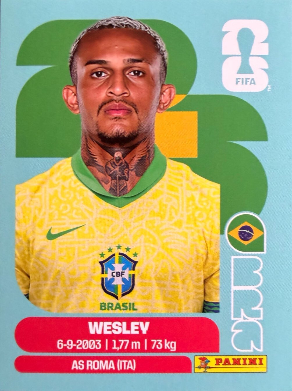 World Cup 2026 Panini - Scegli figurina da - 00 a SCO