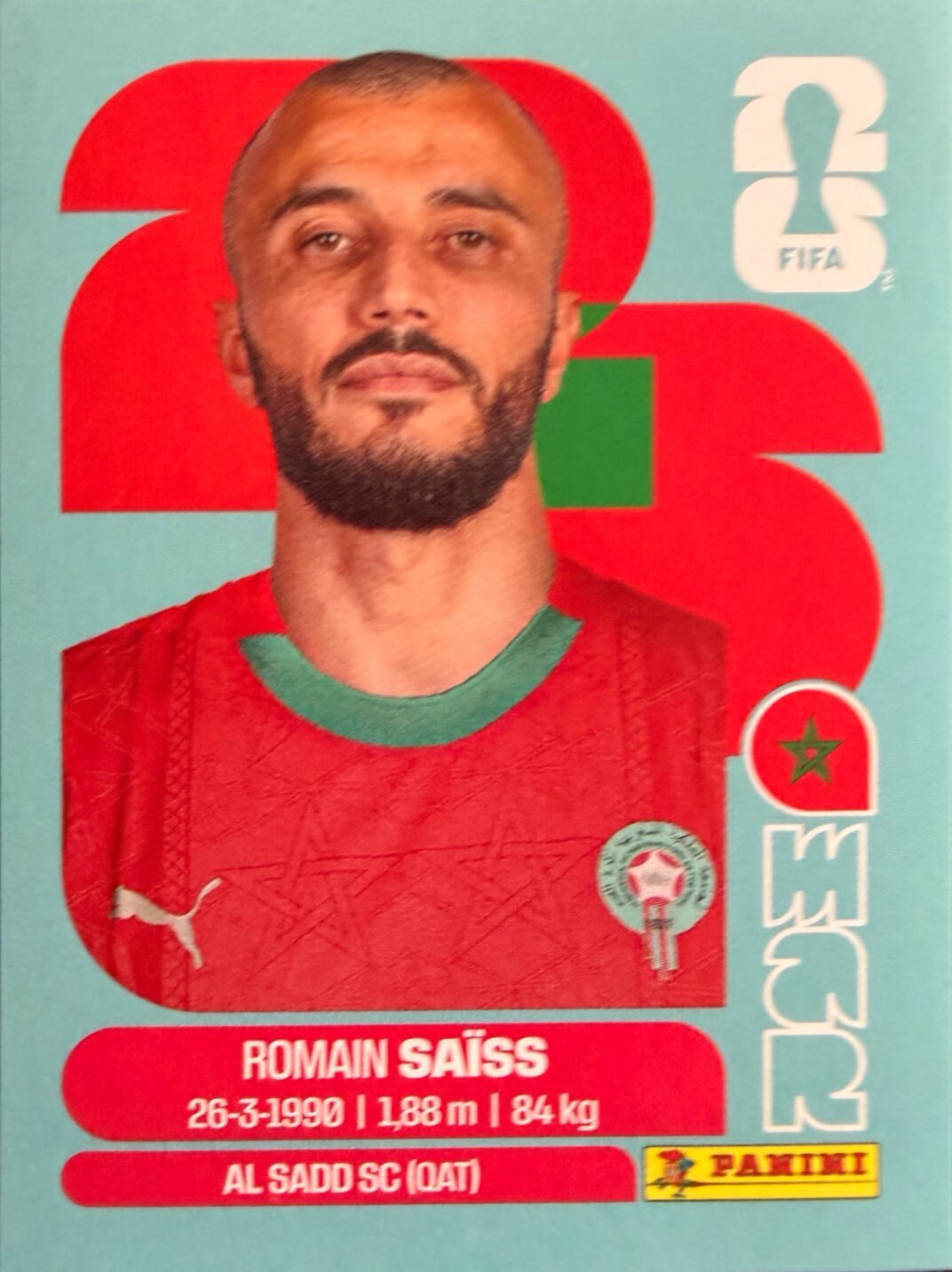 World Cup 2026 Panini - Scegli figurina da - 00 a SCO