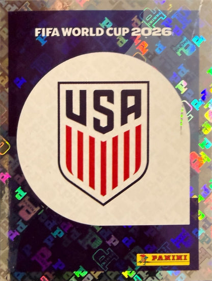 World Cup 2026 Panini - Scegli figurina da - USA a TUN
