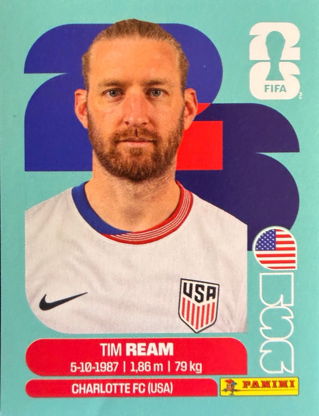 World Cup 2026 Panini - Scegli figurina da - USA a TUN