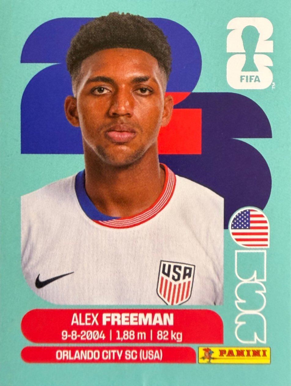 World Cup 2026 Panini - Scegli figurina da - USA a TUN