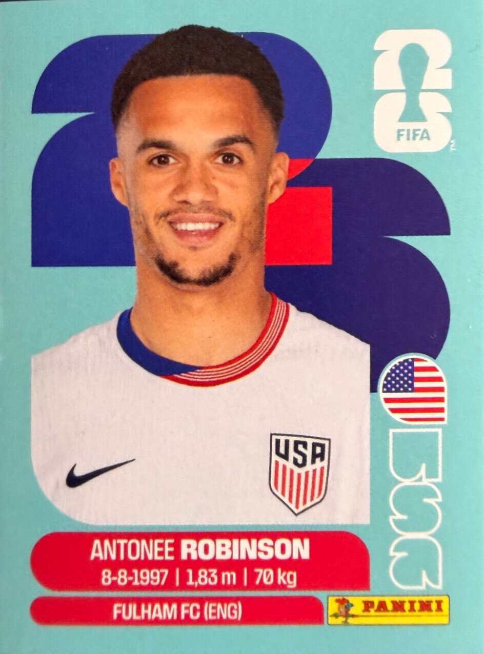 World Cup 2026 Panini - Scegli figurina da - USA a TUN