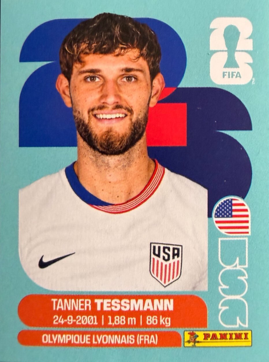 World Cup 2026 Panini - Scegli figurina da - USA a TUN