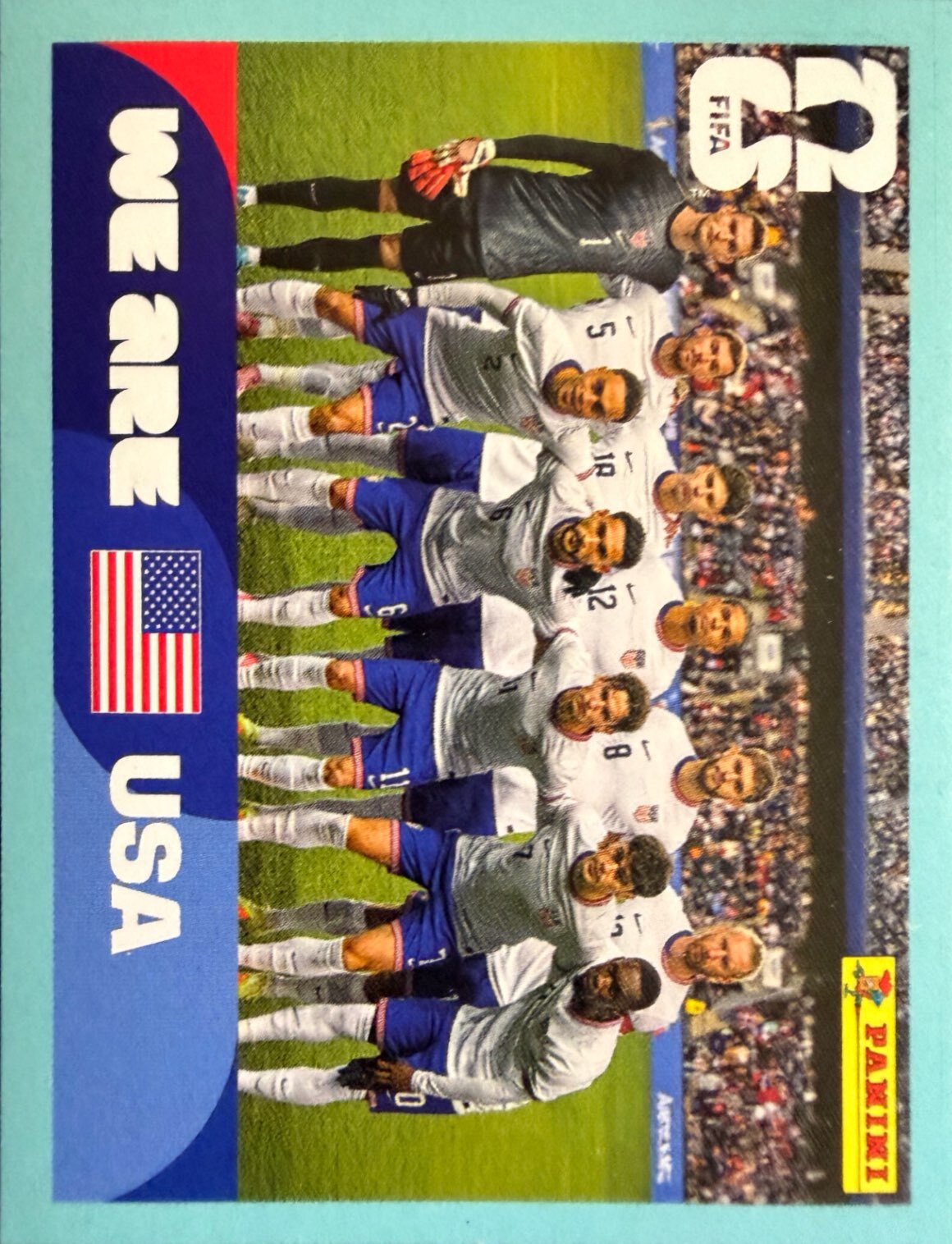 World Cup 2026 Panini - Scegli figurina da - USA a TUN