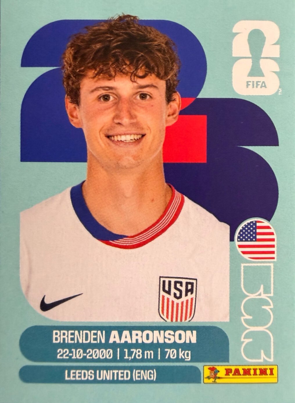 World Cup 2026 Panini - Scegli figurina da - USA a TUN