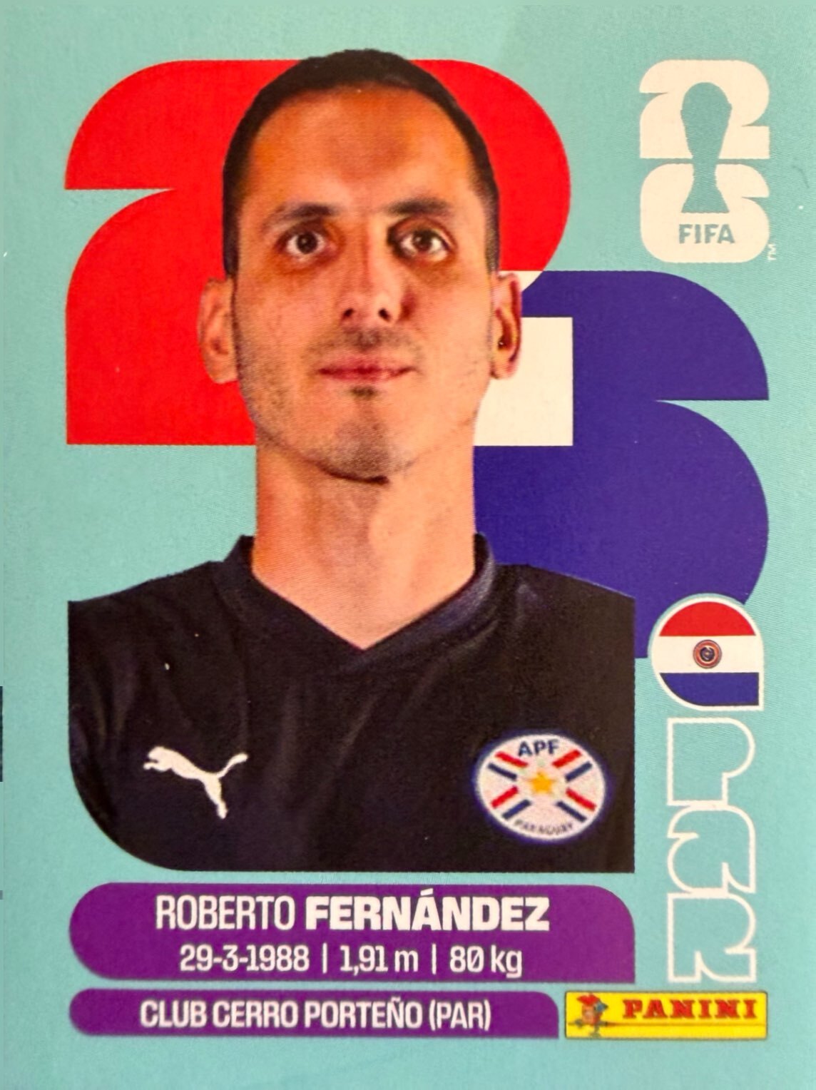 World Cup 2026 Panini - Scegli figurina da - USA a TUN
