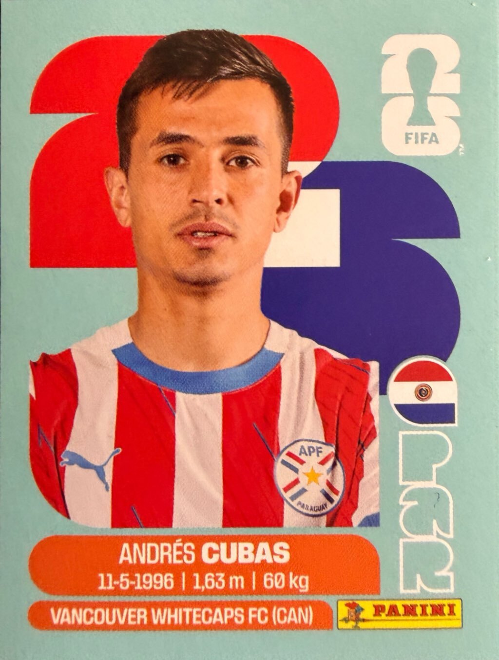 World Cup 2026 Panini - Scegli figurina da - USA a TUN