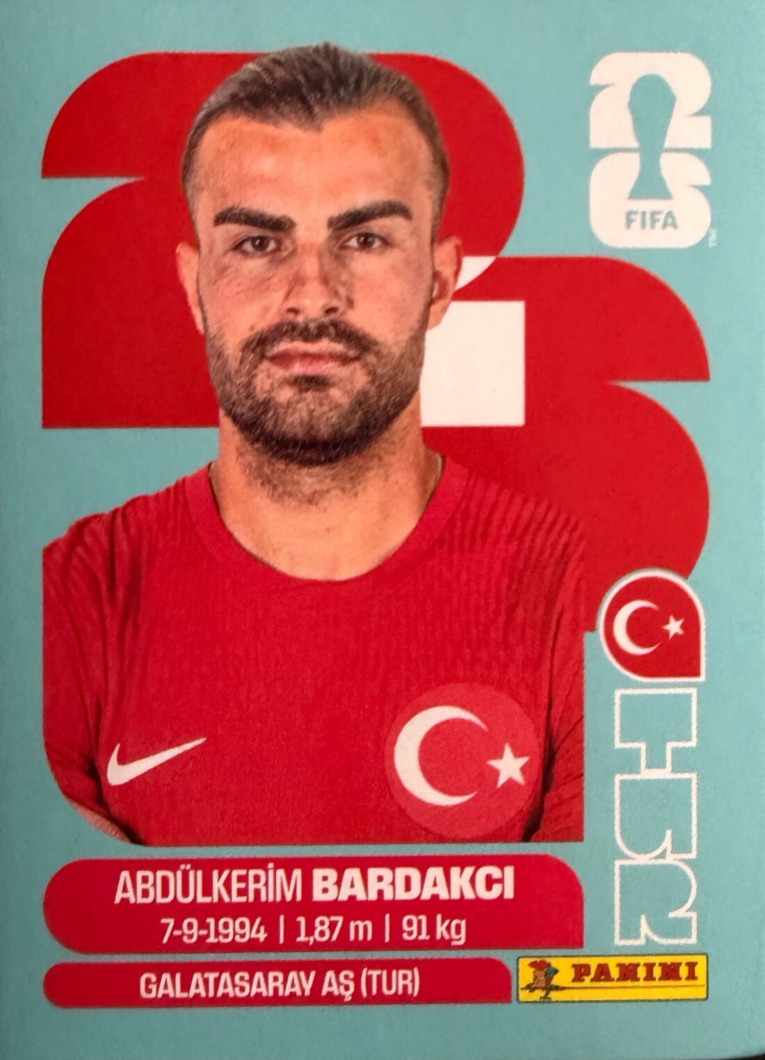 World Cup 2026 Panini - Scegli figurina da - USA a TUN