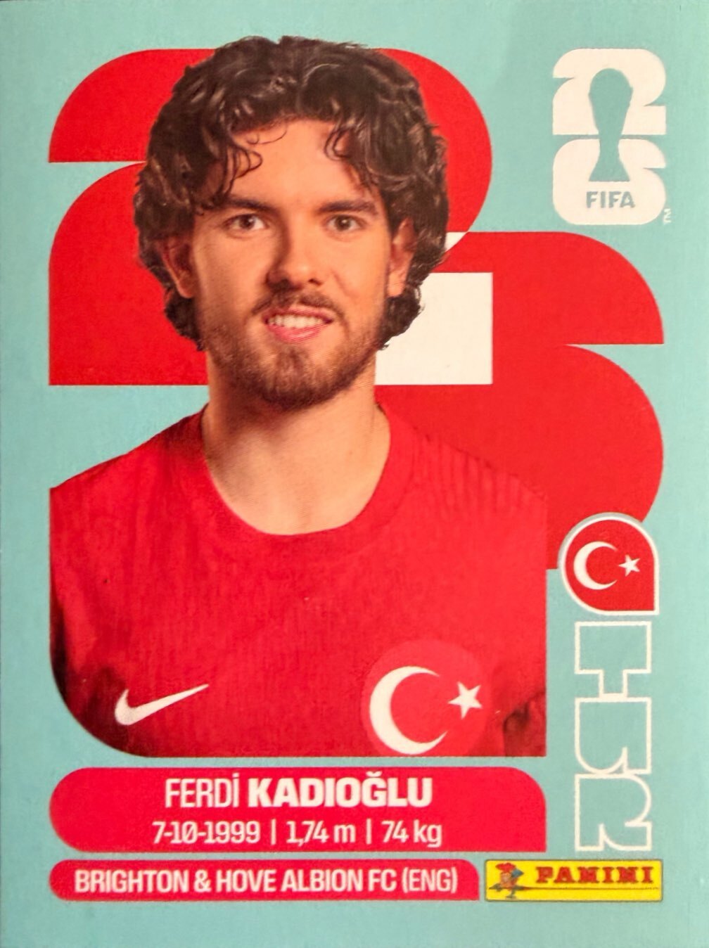 World Cup 2026 Panini - Scegli figurina da - USA a TUN