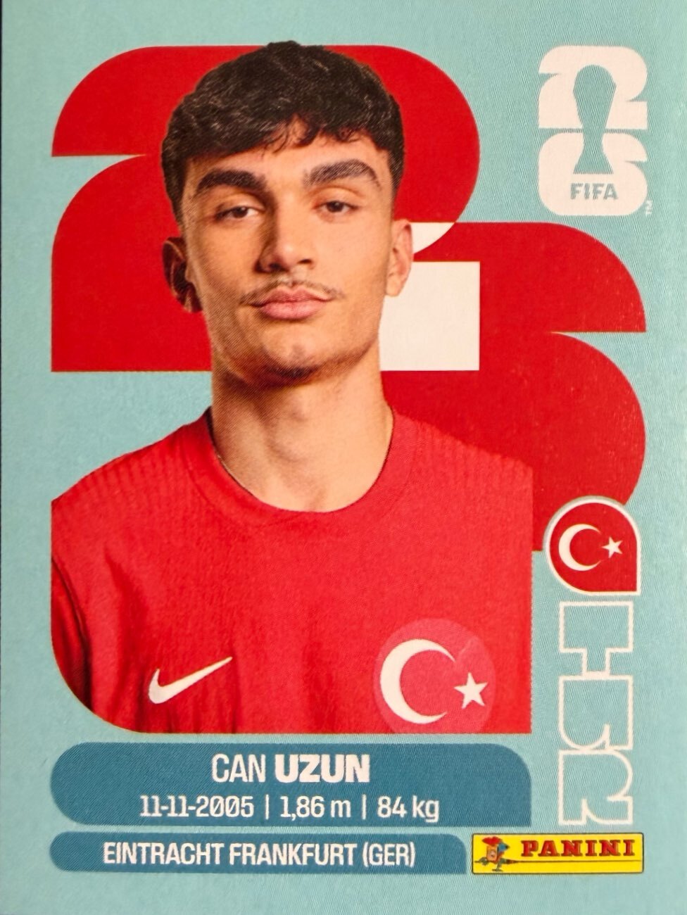 World Cup 2026 Panini - Scegli figurina da - USA a TUN