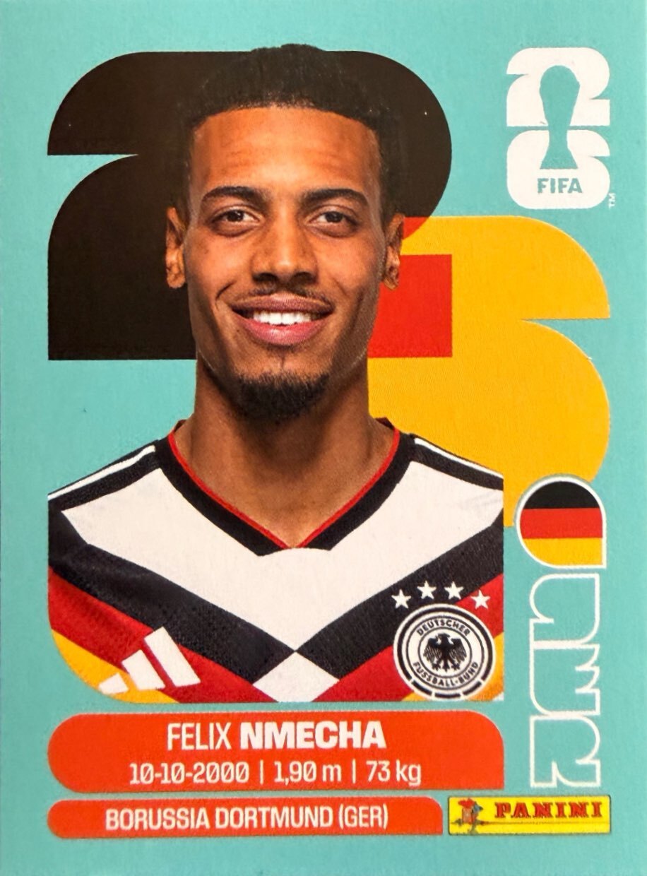 World Cup 2026 Panini - Scegli figurina da - USA a TUN