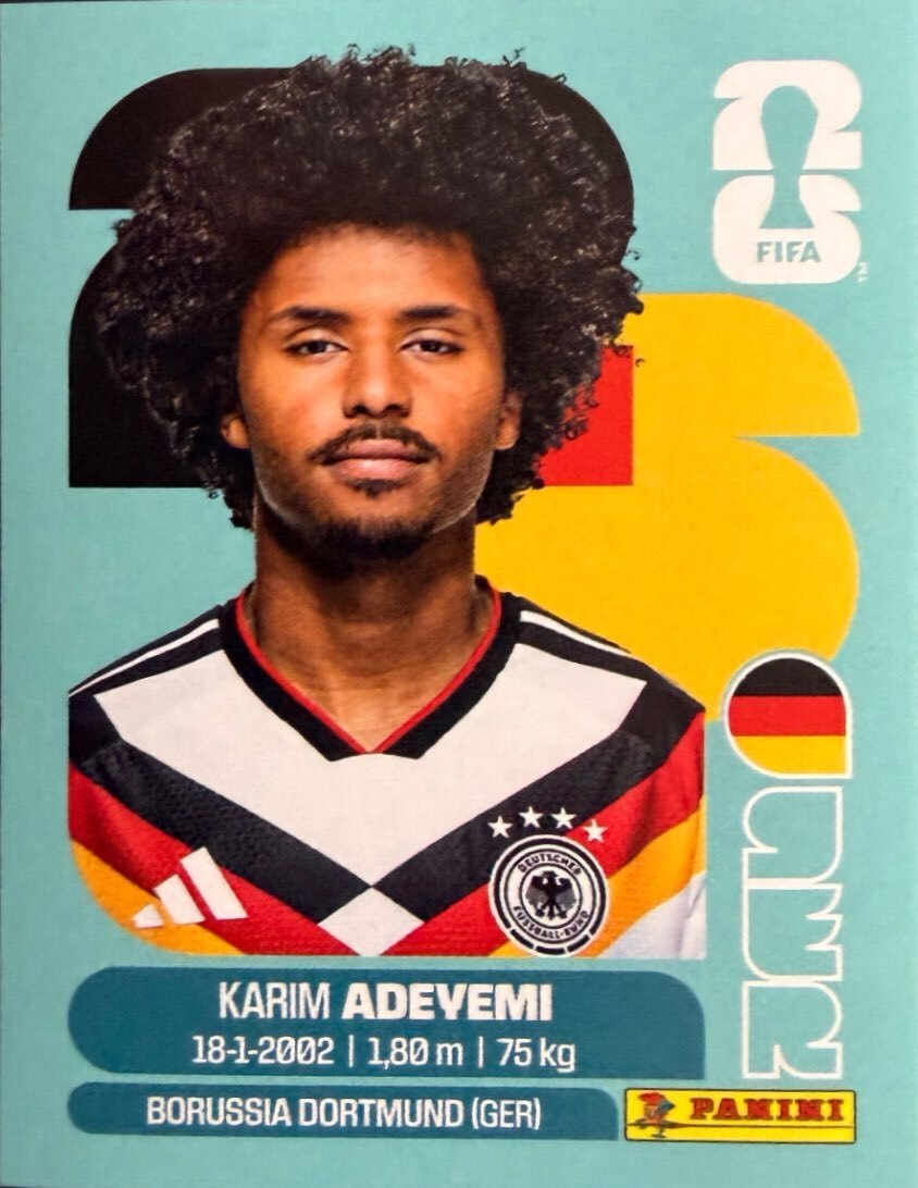 World Cup 2026 Panini - Scegli figurina da - USA a TUN