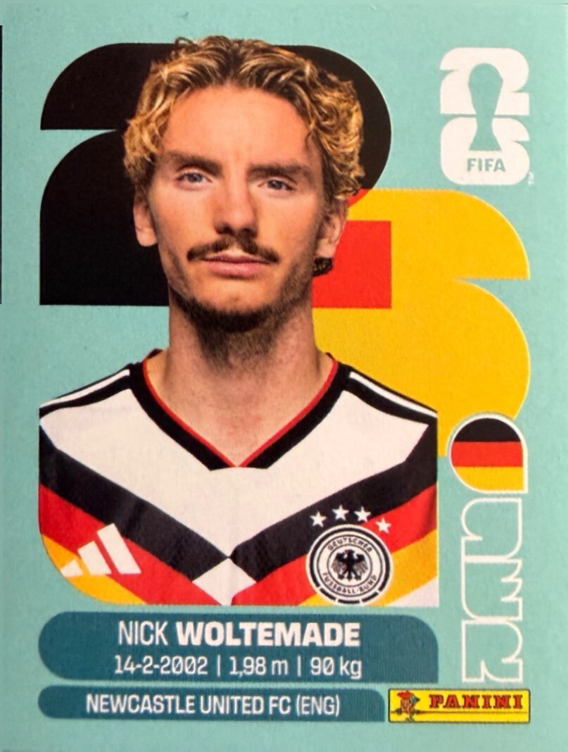 World Cup 2026 Panini - Scegli figurina da - USA a TUN