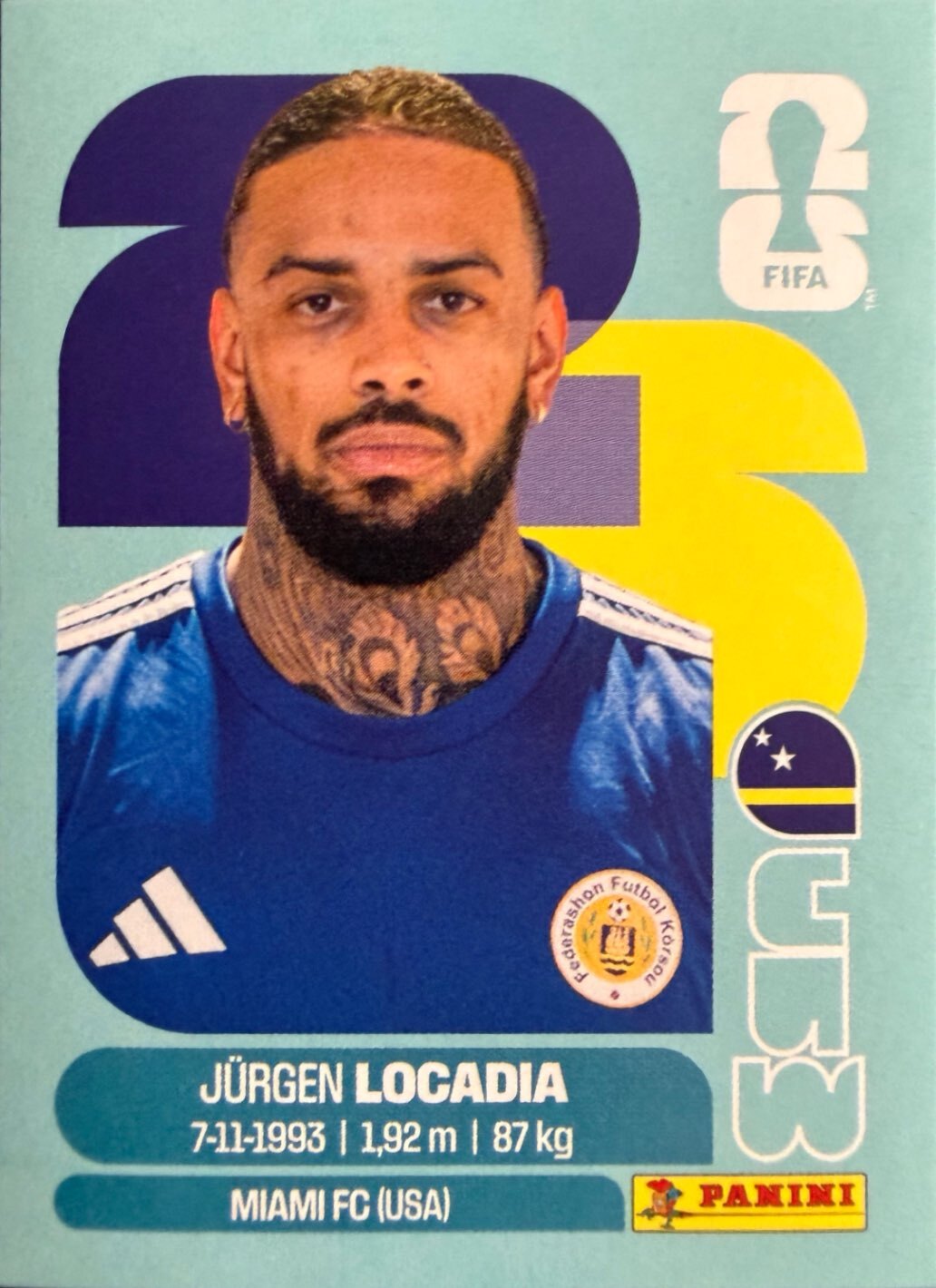 World Cup 2026 Panini - Scegli figurina da - USA a TUN