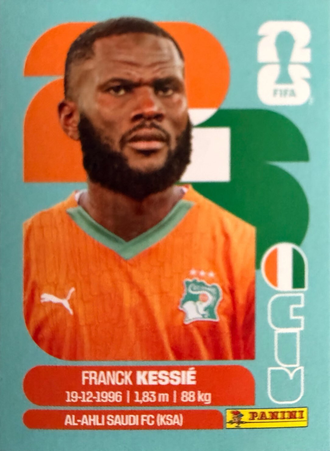 World Cup 2026 Panini - Scegli figurina da - USA a TUN