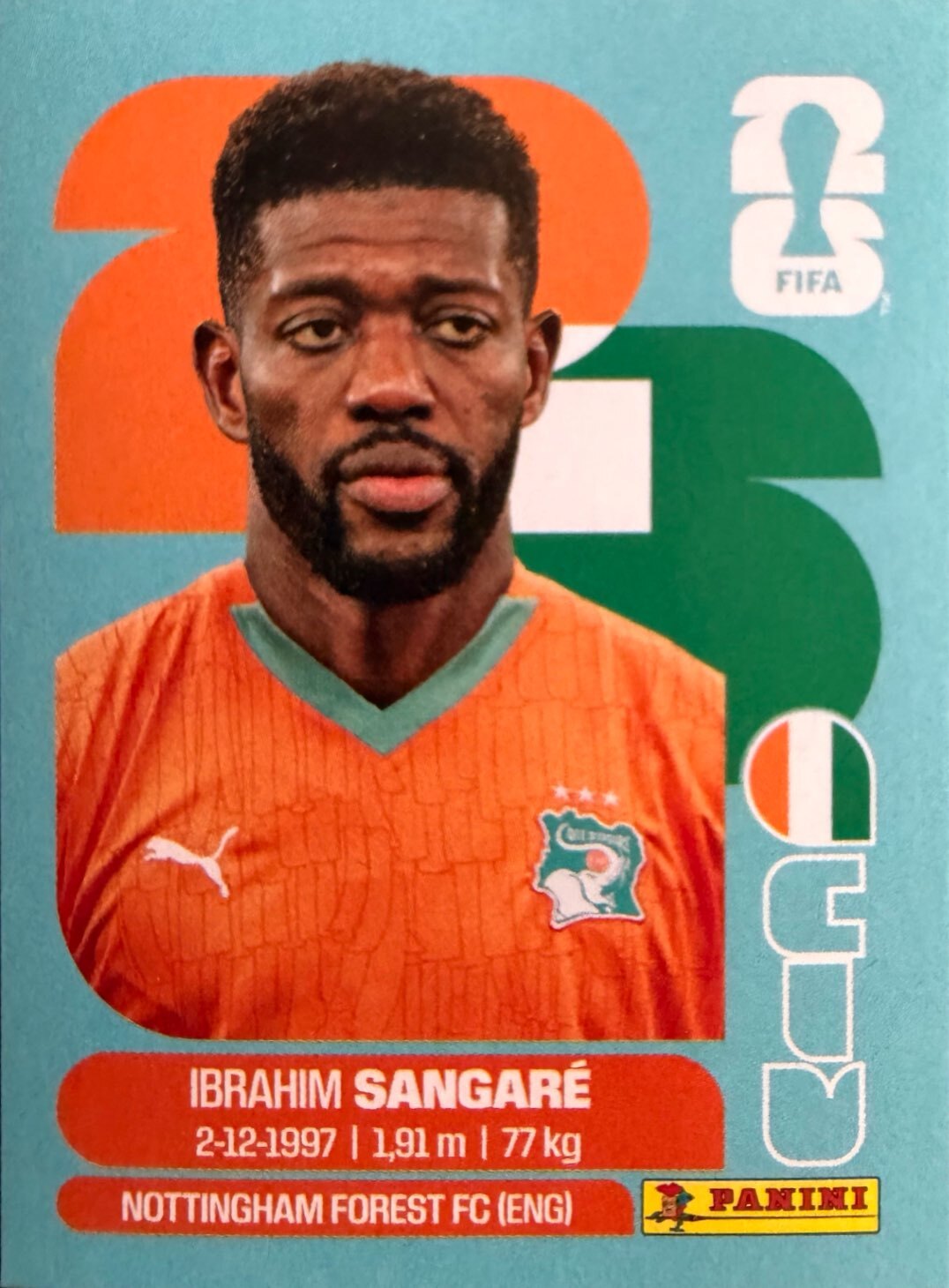 World Cup 2026 Panini - Scegli figurina da - USA a TUN