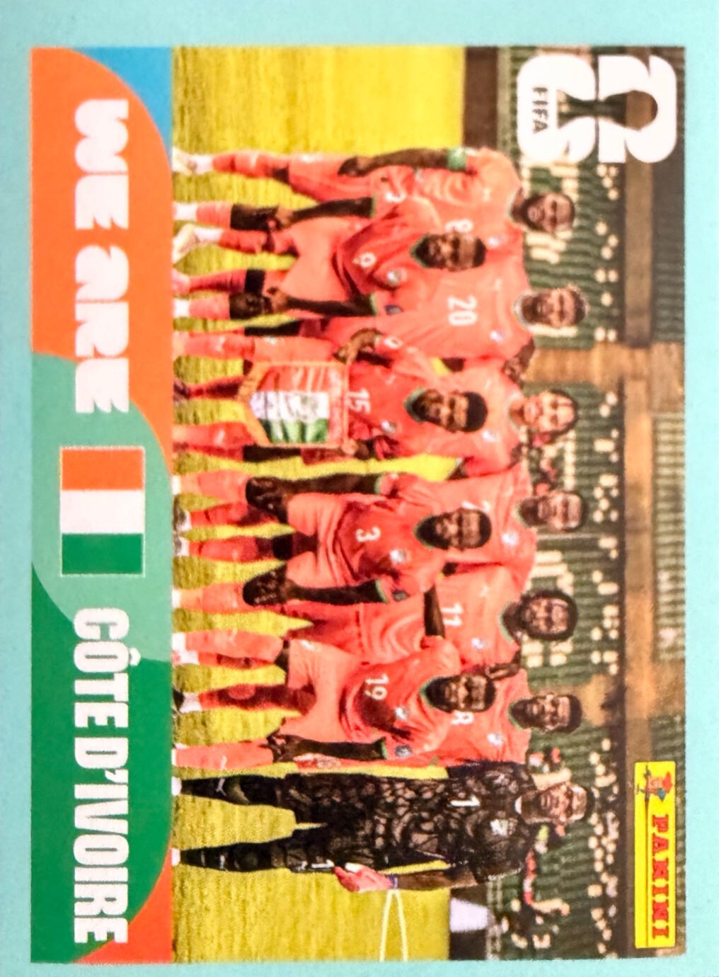 World Cup 2026 Panini - Scegli figurina da - USA a TUN