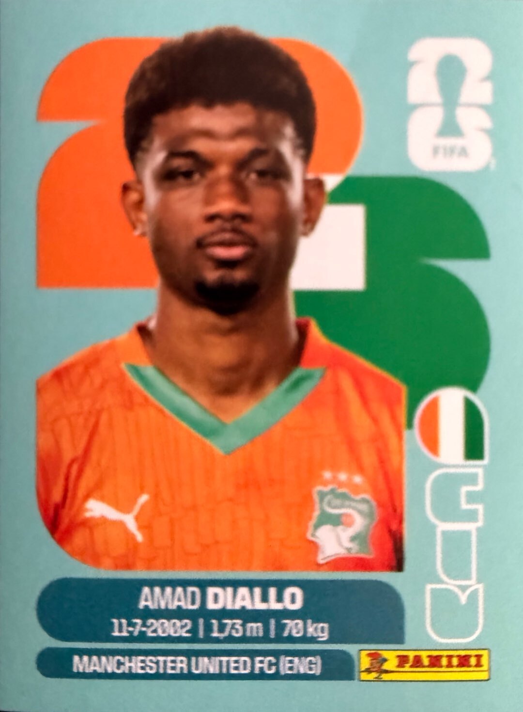 World Cup 2026 Panini - Scegli figurina da - USA a TUN