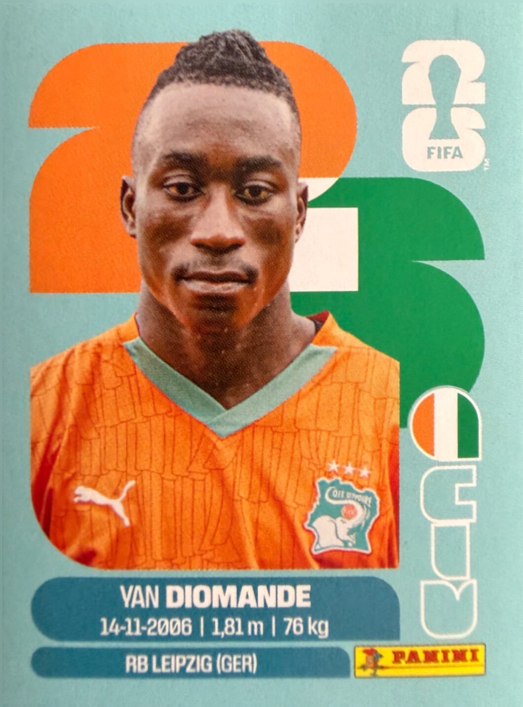 World Cup 2026 Panini - Scegli figurina da - USA a TUN