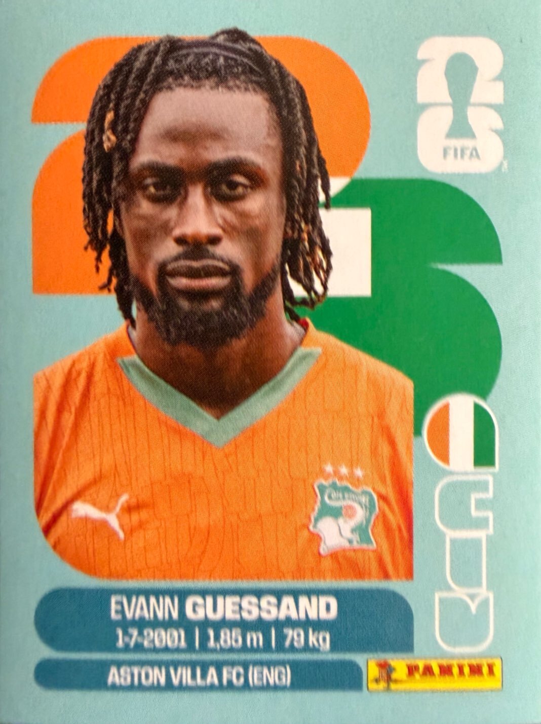 World Cup 2026 Panini - Scegli figurina da - USA a TUN