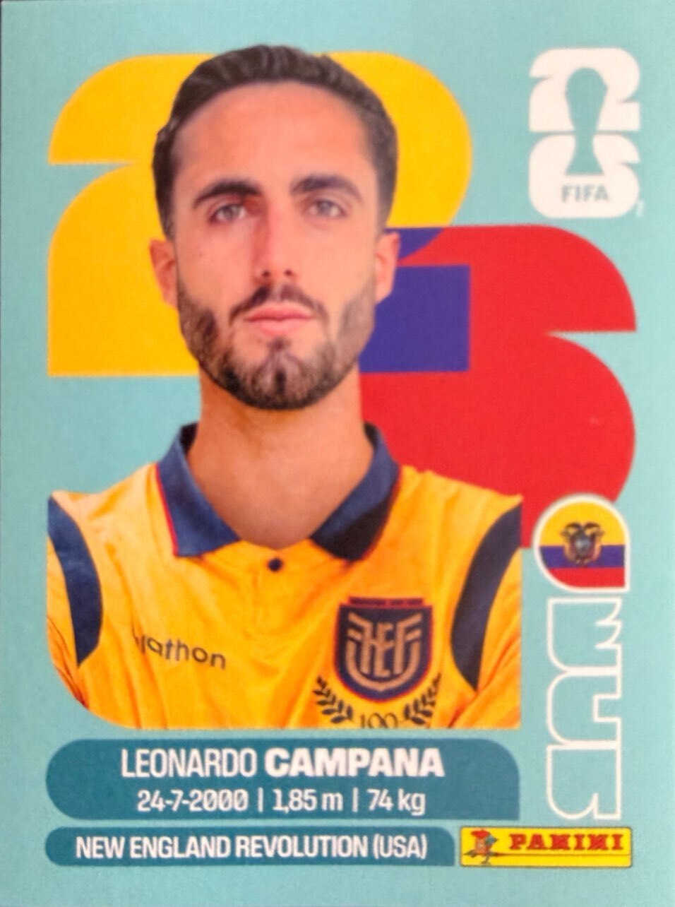 World Cup 2026 Panini - Scegli figurina da - USA a TUN