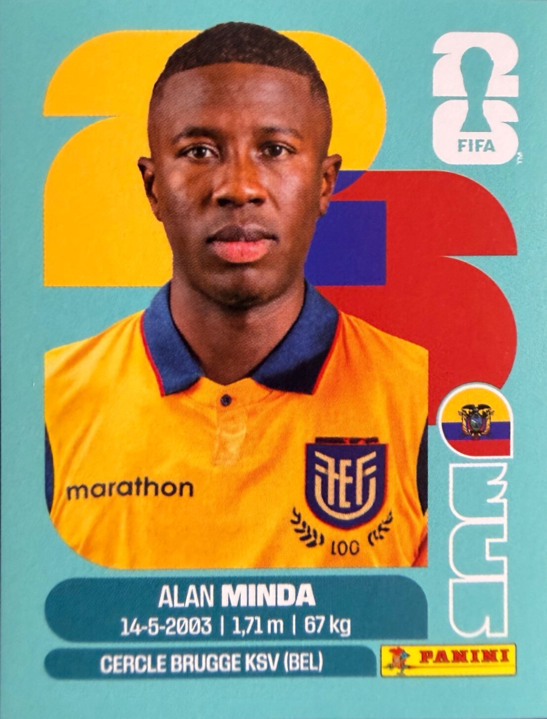 World Cup 2026 Panini - Scegli figurina da - USA a TUN