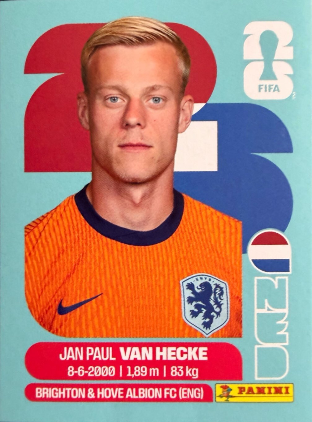 World Cup 2026 Panini - Scegli figurina da - USA a TUN