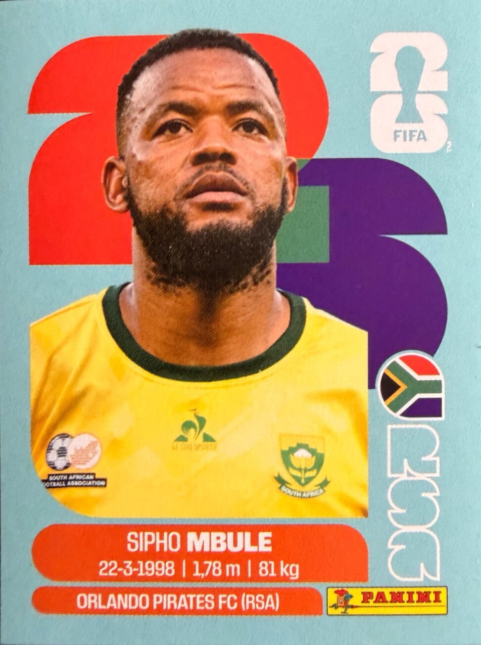 World Cup 2026 Panini - Scegli figurina da - 00 a SCO