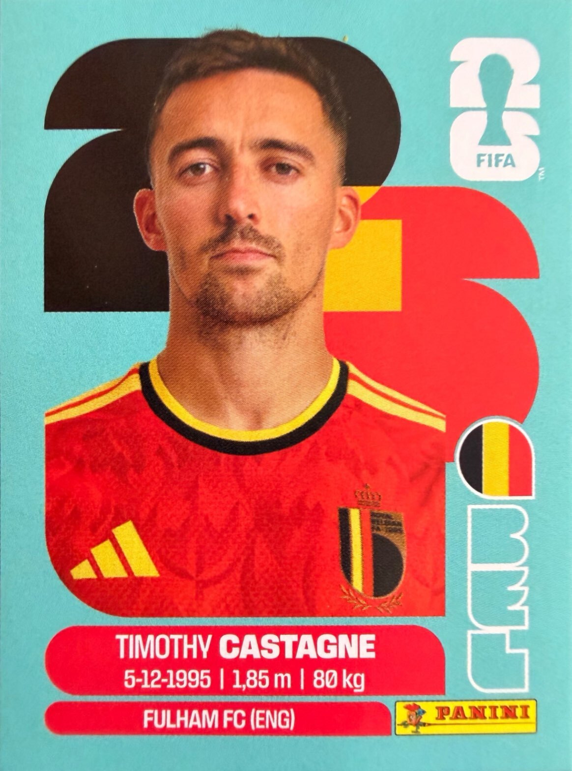World Cup 2026 Panini - Scegli figurina da - BEL a NOR