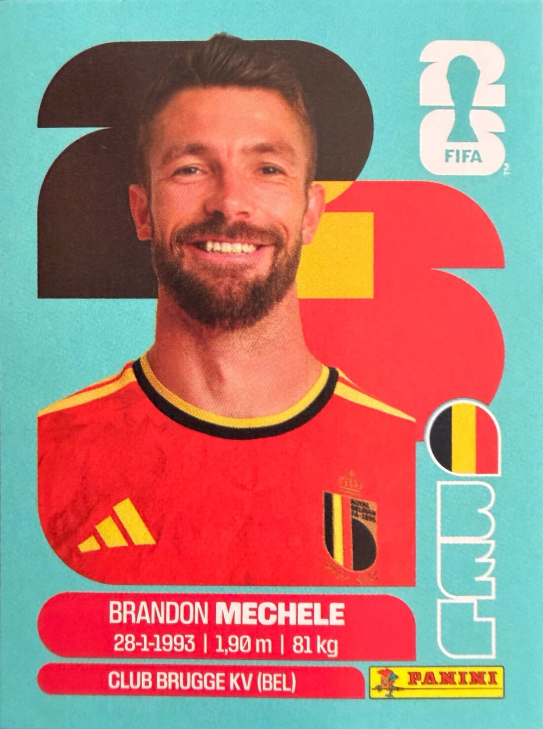 World Cup 2026 Panini - Scegli figurina da - BEL a NOR