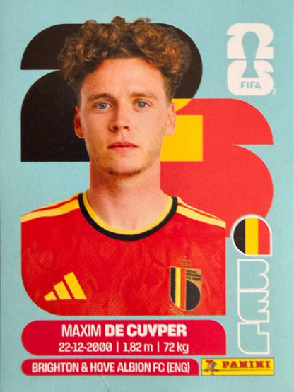 World Cup 2026 Panini - Scegli figurina da - BEL a NOR