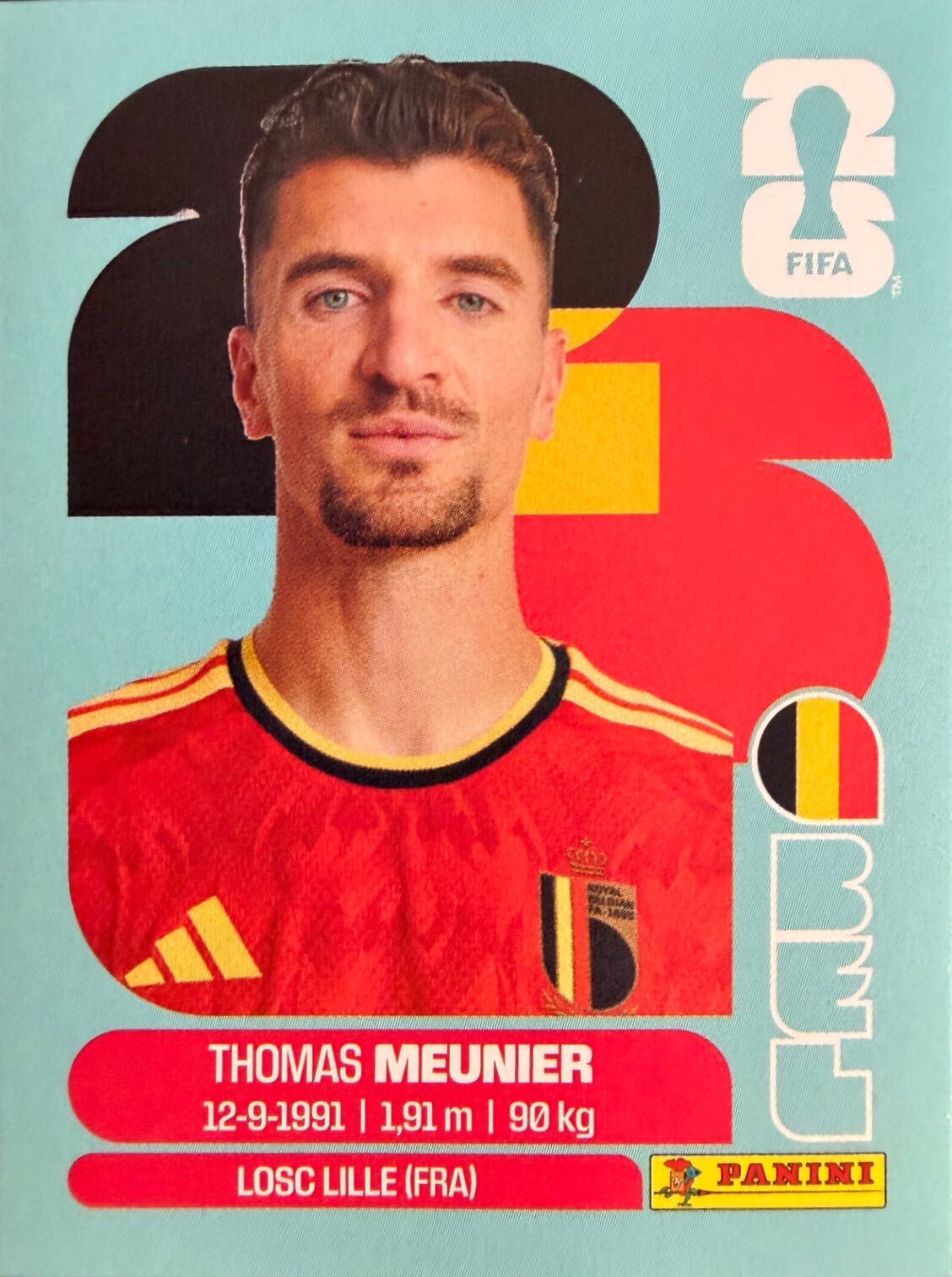 World Cup 2026 Panini - Scegli figurina da - BEL a NOR