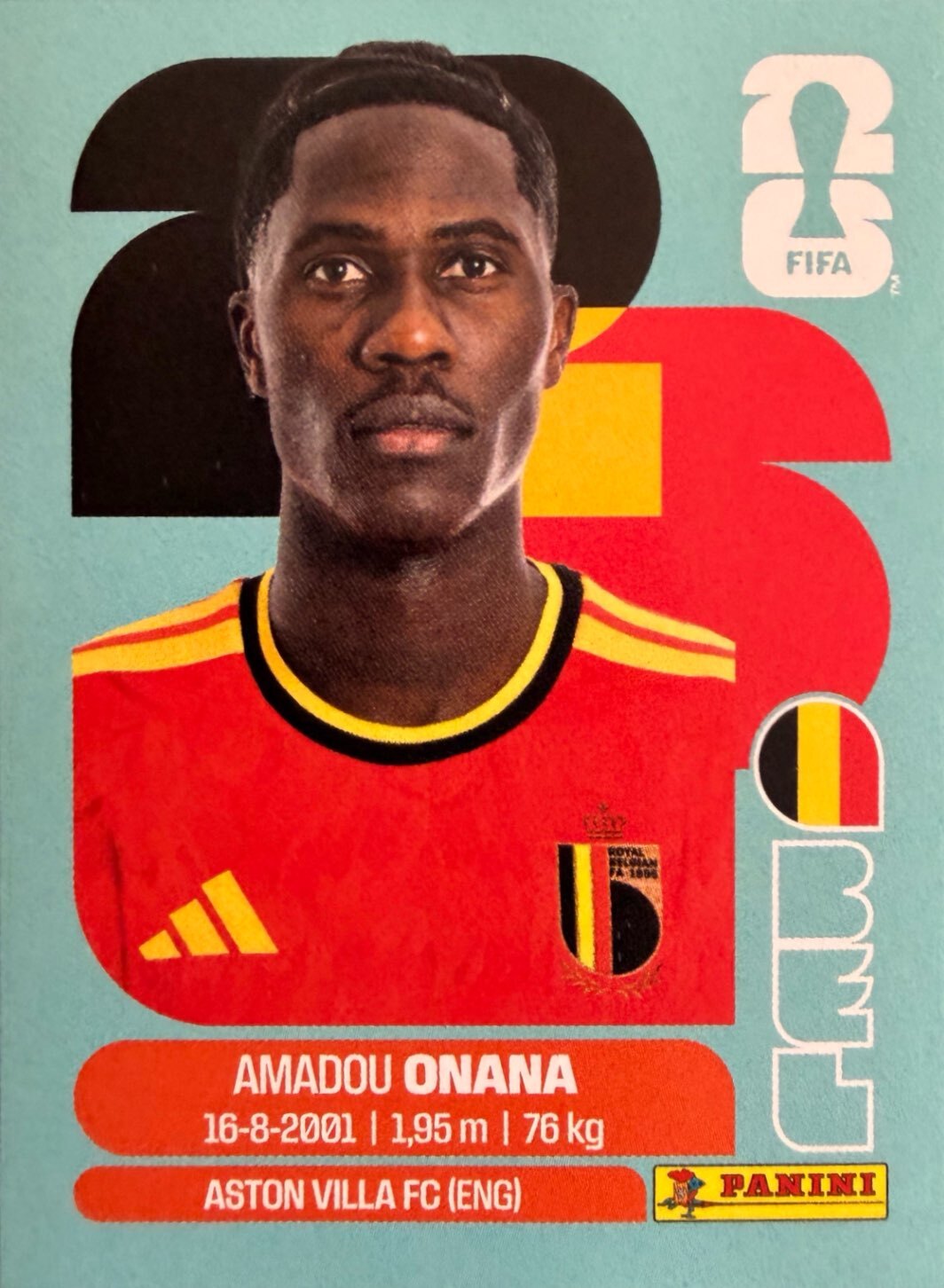 World Cup 2026 Panini - Scegli figurina da - BEL a NOR