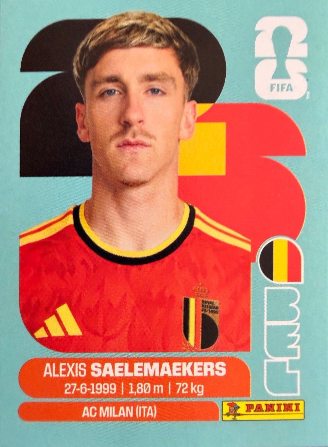 World Cup 2026 Panini - Scegli figurina da - BEL a NOR