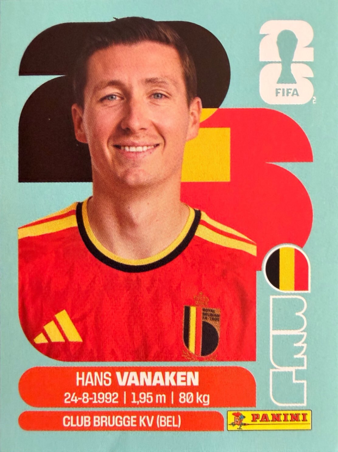 World Cup 2026 Panini - Scegli figurina da - BEL a NOR