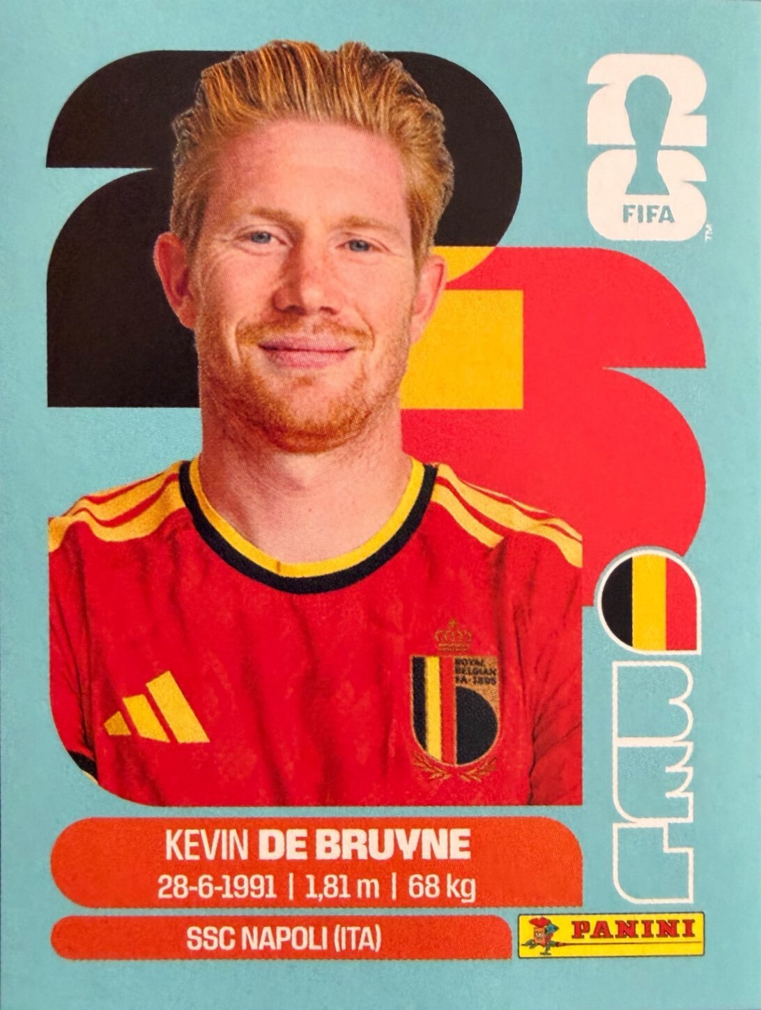 World Cup 2026 Panini - Scegli figurina da - BEL a NOR