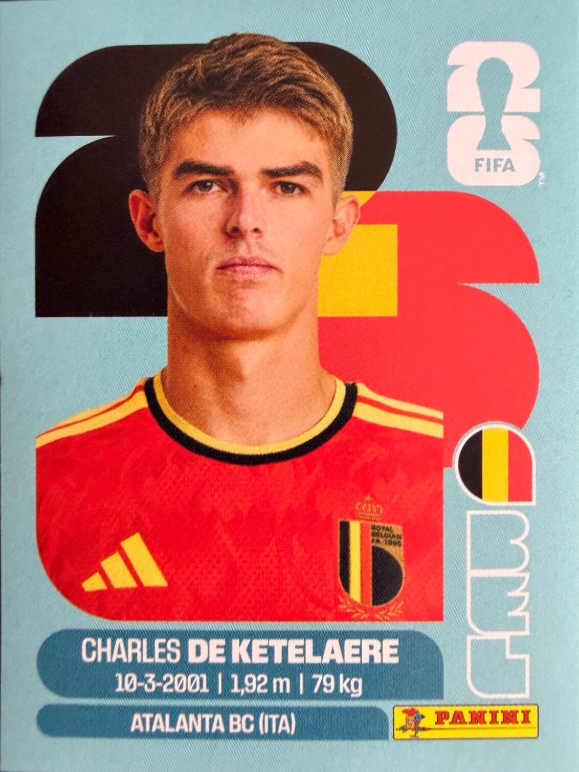 World Cup 2026 Panini - Scegli figurina da - BEL a NOR
