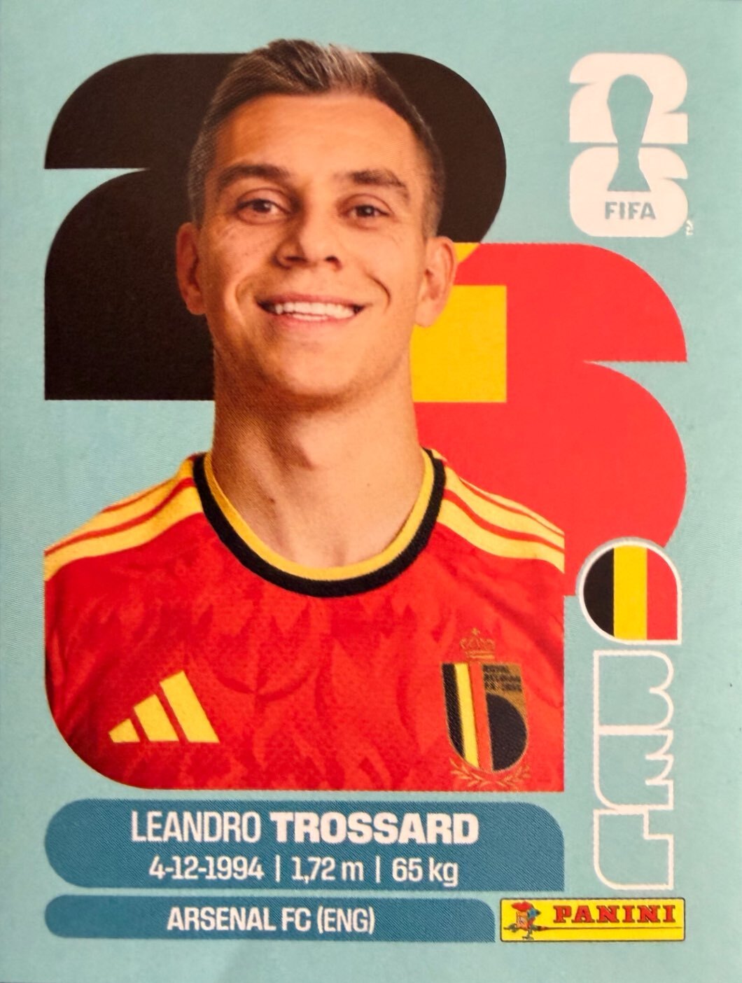 World Cup 2026 Panini - Scegli figurina da - BEL a NOR