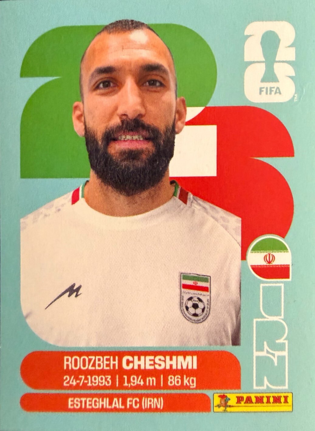 World Cup 2026 Panini - Scegli figurina da - BEL a NOR