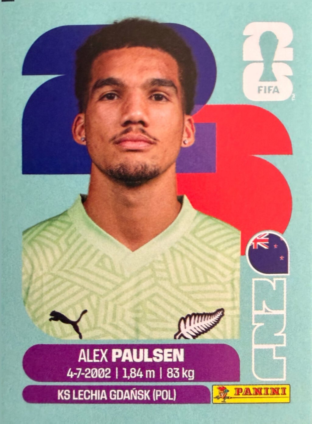 World Cup 2026 Panini - Scegli figurina da - BEL a NOR