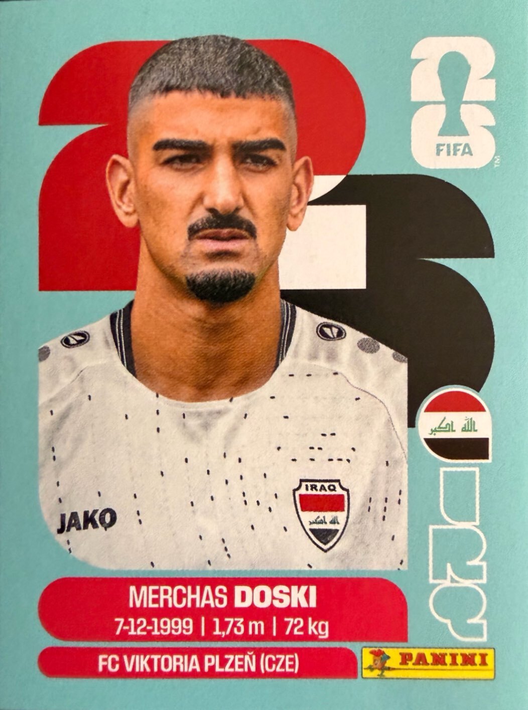 World Cup 2026 Panini - Scegli figurina da - BEL a NOR