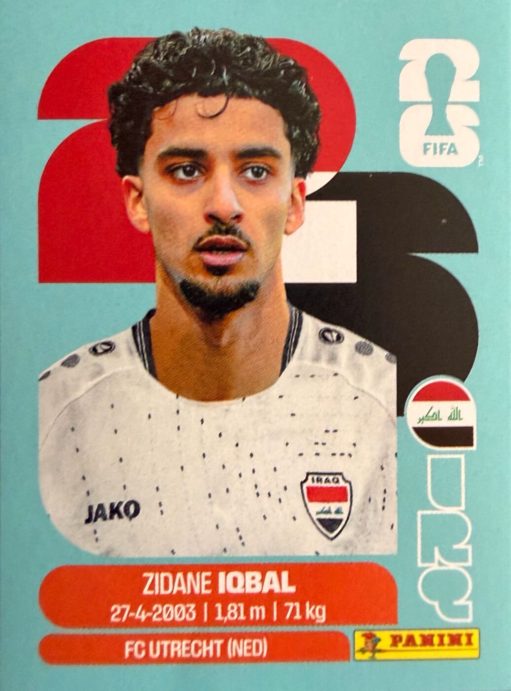 World Cup 2026 Panini - Scegli figurina da - BEL a NOR