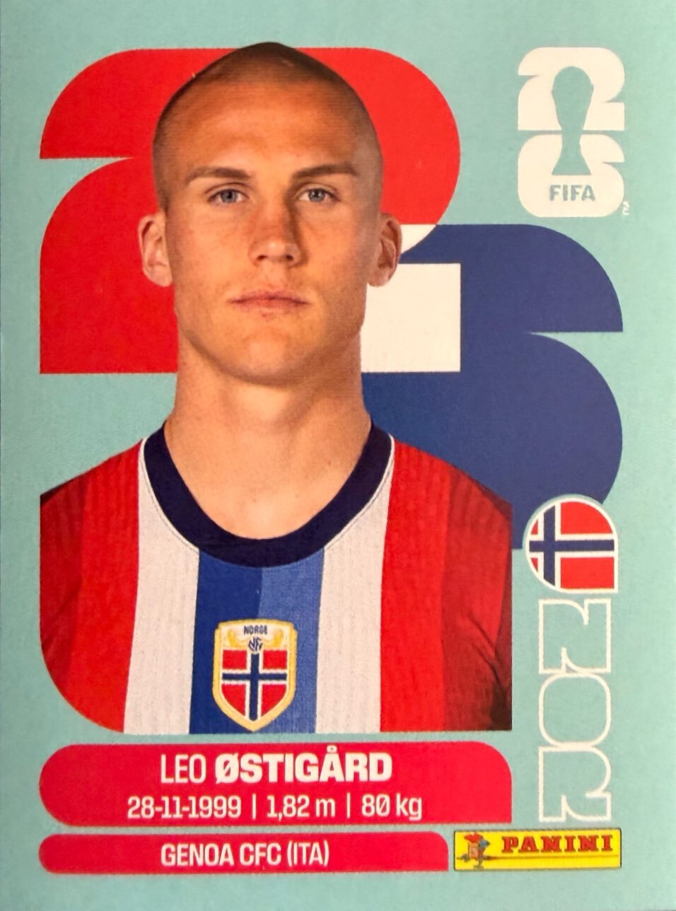 World Cup 2026 Panini - Scegli figurina da - BEL a NOR