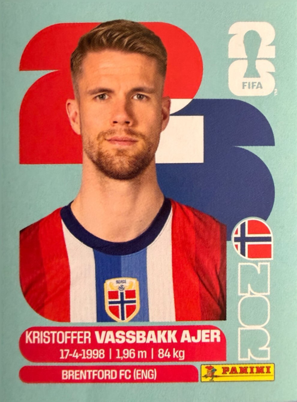 World Cup 2026 Panini - Scegli figurina da - BEL a NOR
