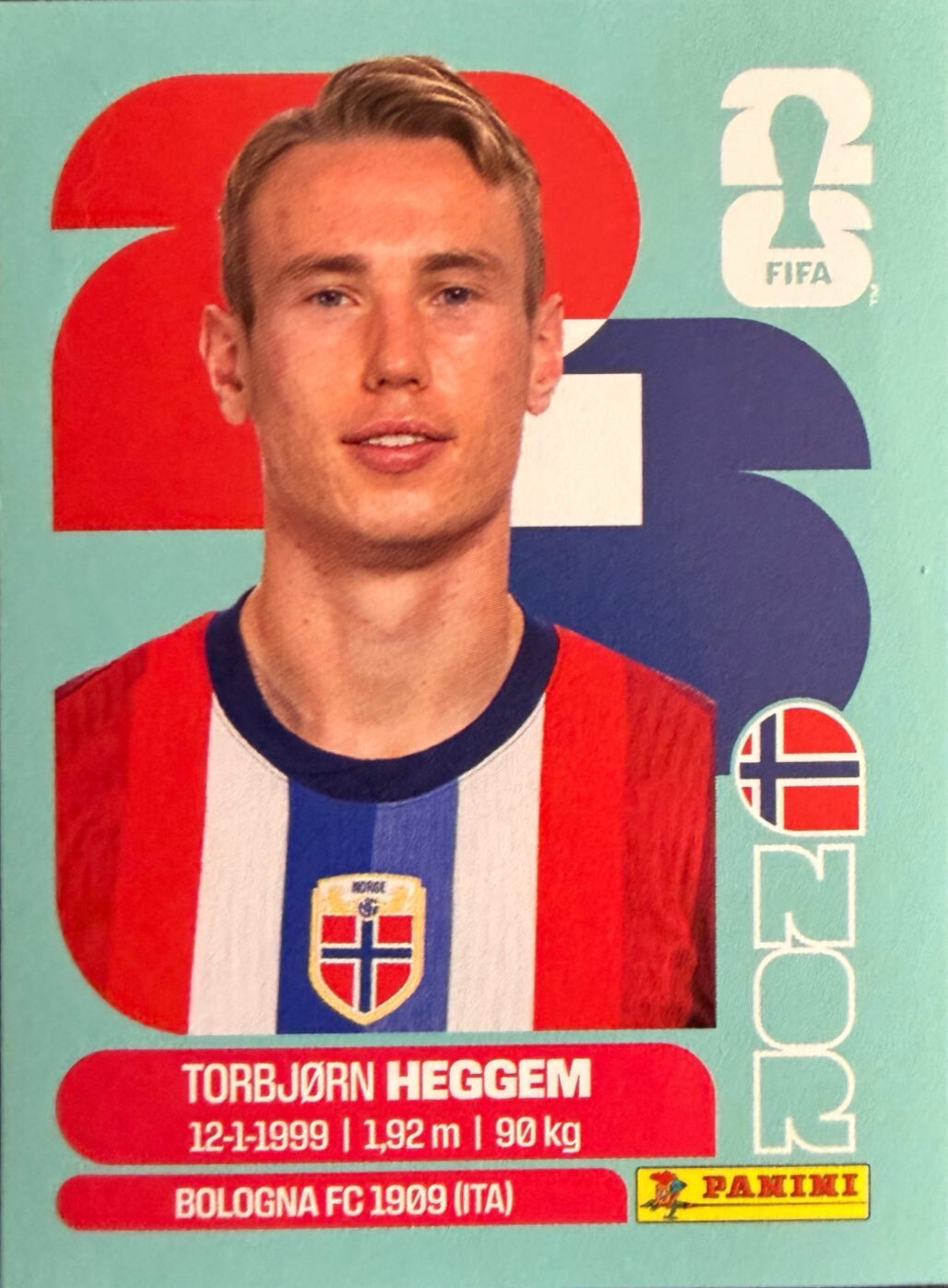 World Cup 2026 Panini - Scegli figurina da - BEL a NOR