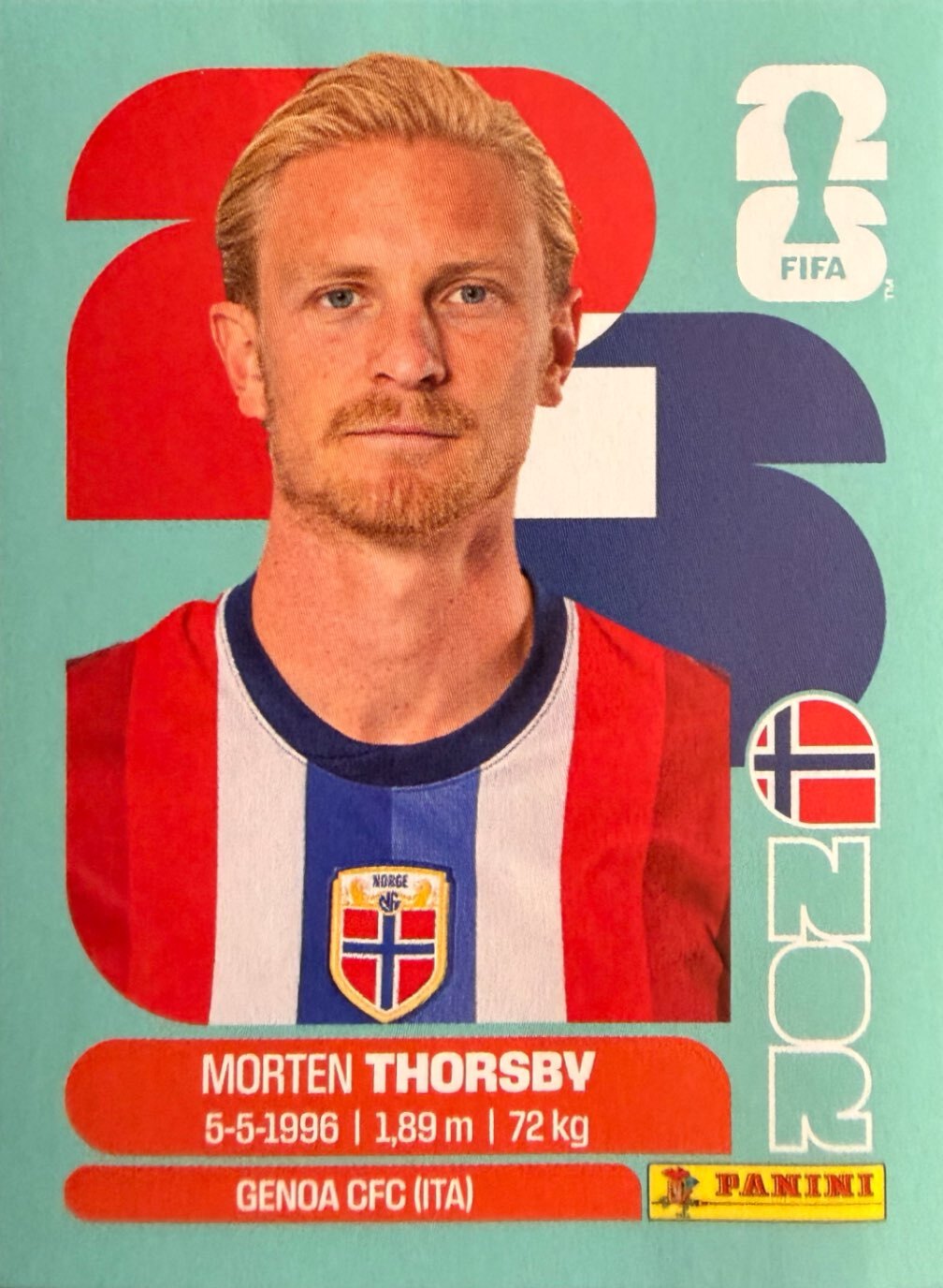 World Cup 2026 Panini - Scegli figurina da - BEL a NOR