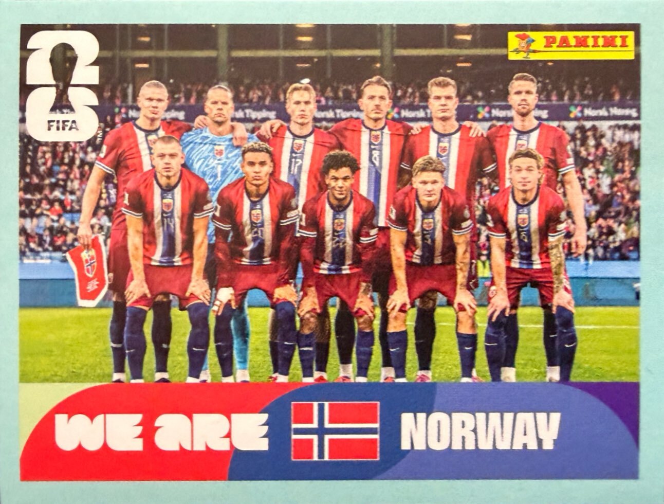 World Cup 2026 Panini - Scegli figurina da - BEL a NOR