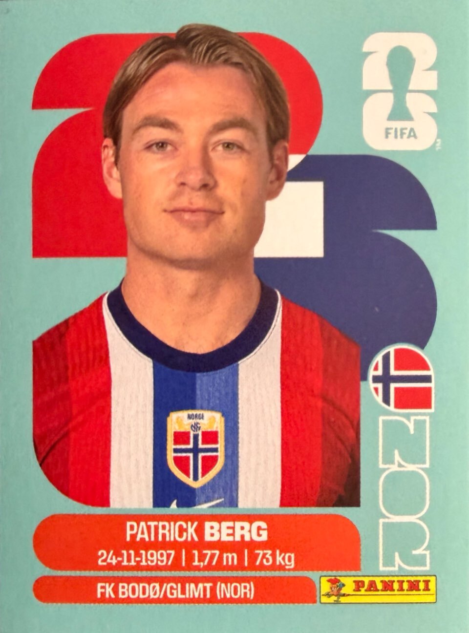 World Cup 2026 Panini - Scegli figurina da - BEL a NOR